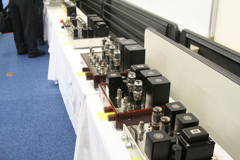 The Hashimoto Booth at The 12th Tube Audio Fair in Tokyo.